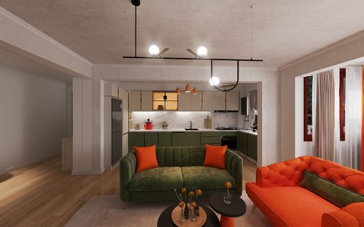 Vanzare apartament 3 camere, etaj 1, orientare sud /Malva Homes /comision0%