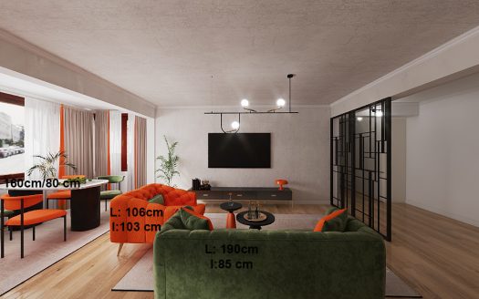 Vanzare apartament 3 camere, etaj 1, orientare sud /Malva Homes /comision0%